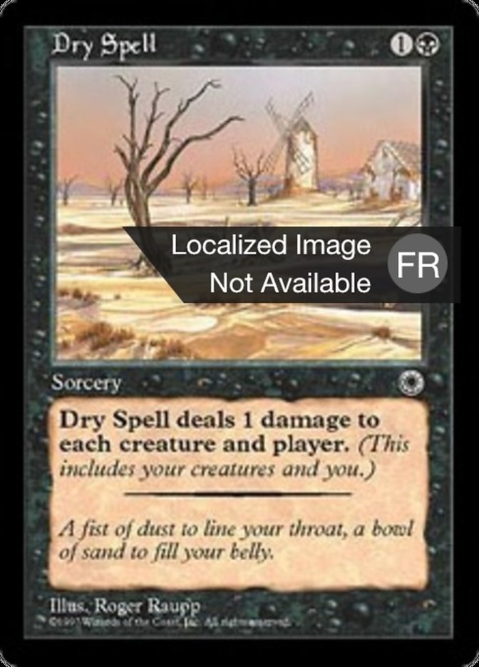 Sort de dessèchement