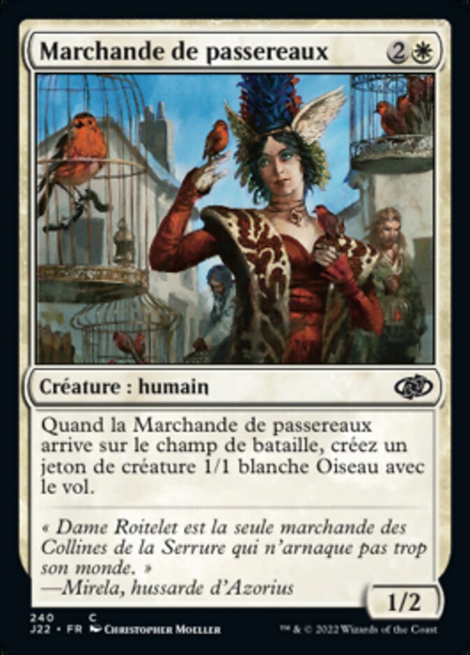 Marchande de passereaux