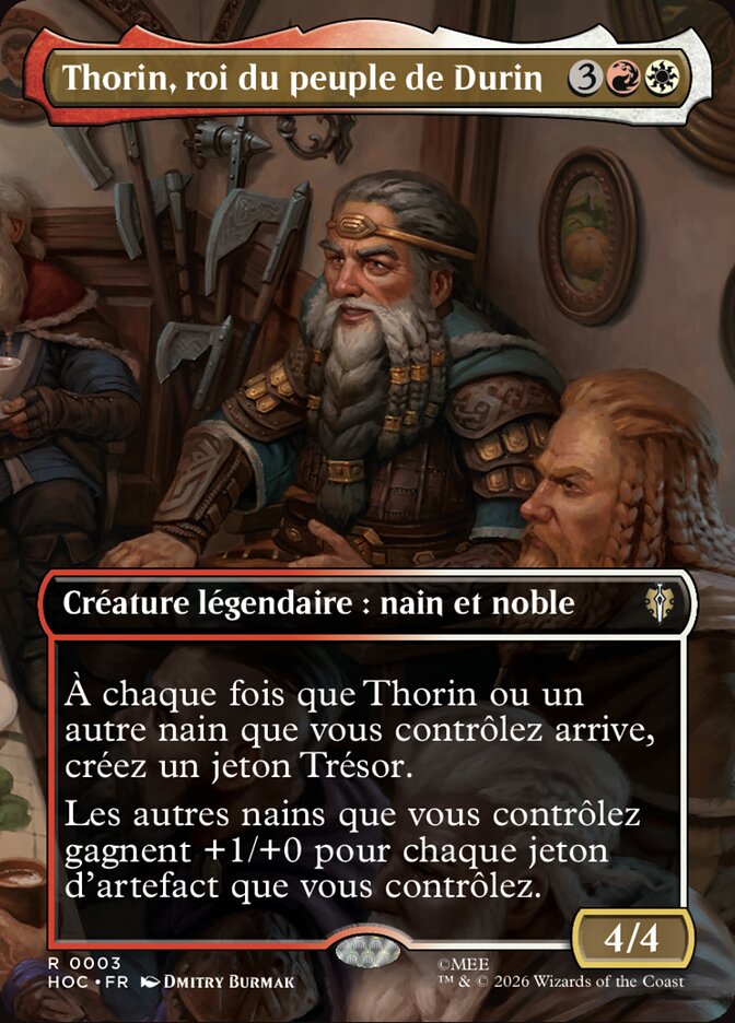 Thorin, roi du peuple de Durin