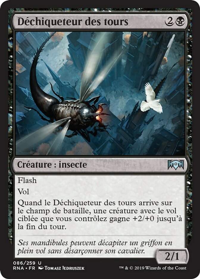 Déchiqueteur des tours