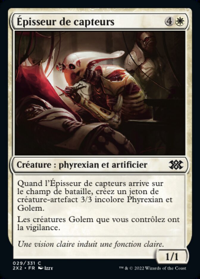 Épisseur de capteurs