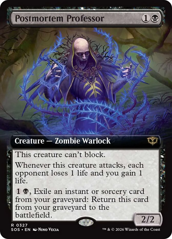 Postmortem Professor