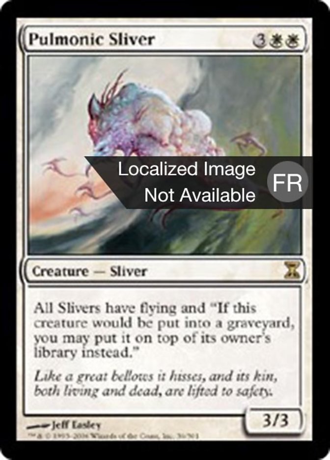 Slivoïde pulmonique