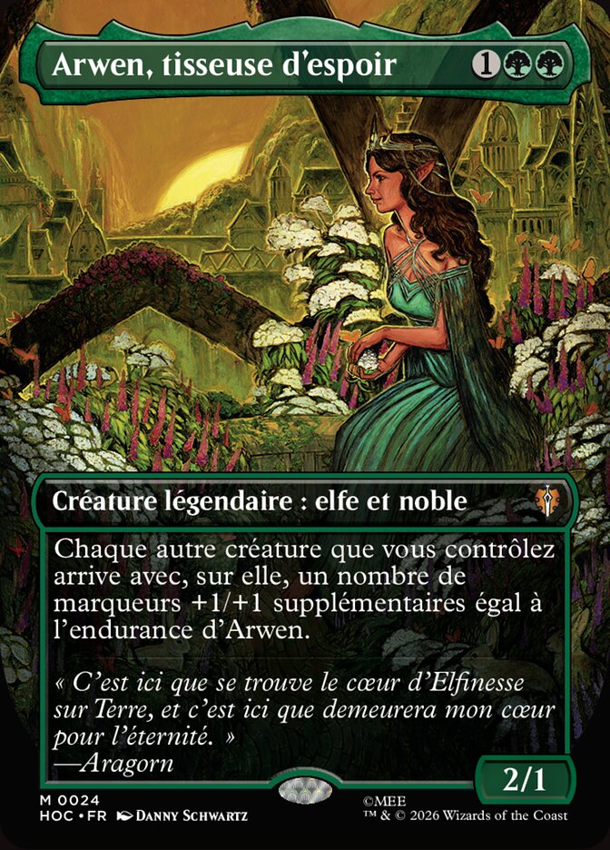 Arwen, tisseuse d'espoir