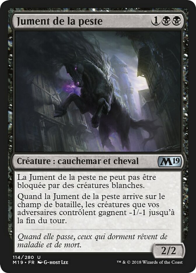 Jument de la peste