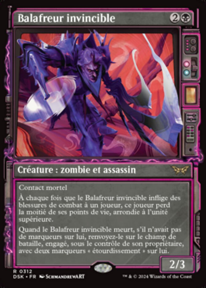 Balafreur invincible