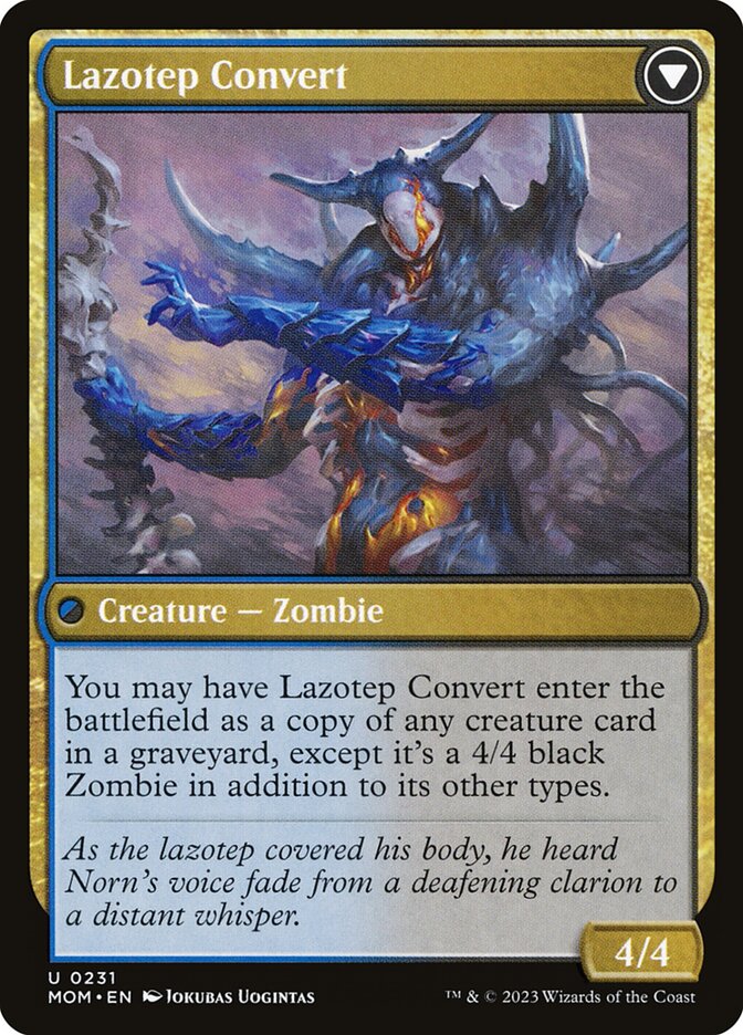 Invasion of Amonkhet // Lazotep Convert