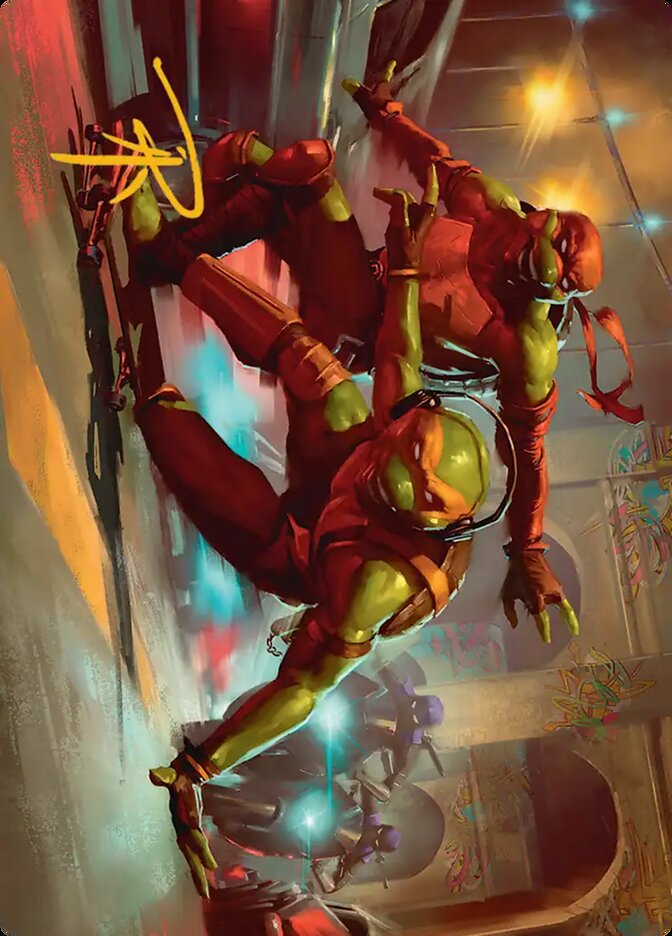 Raph &amp; Mikey, Troublemakers // Raph &amp; Mikey, Troublemakers