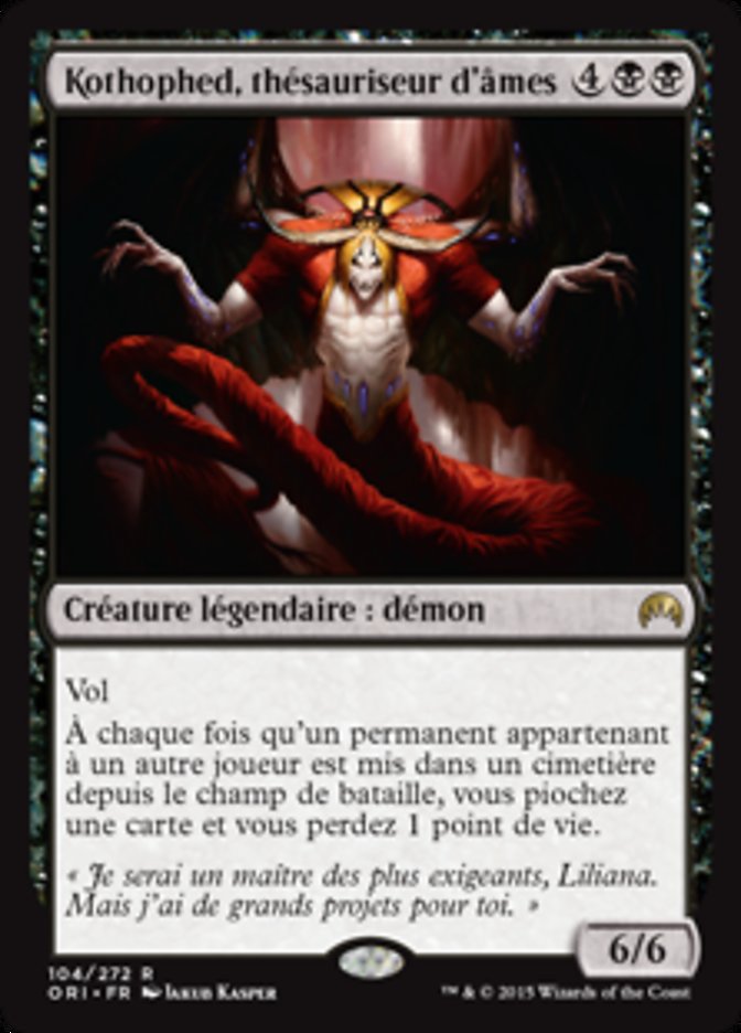 Kothophed, thésauriseur d'âmes