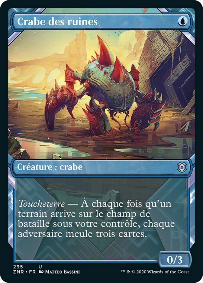 Crabe des ruines