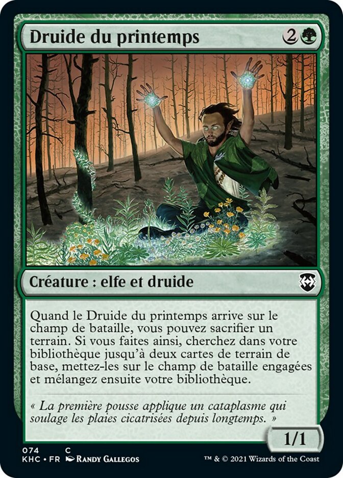 Druide du printemps