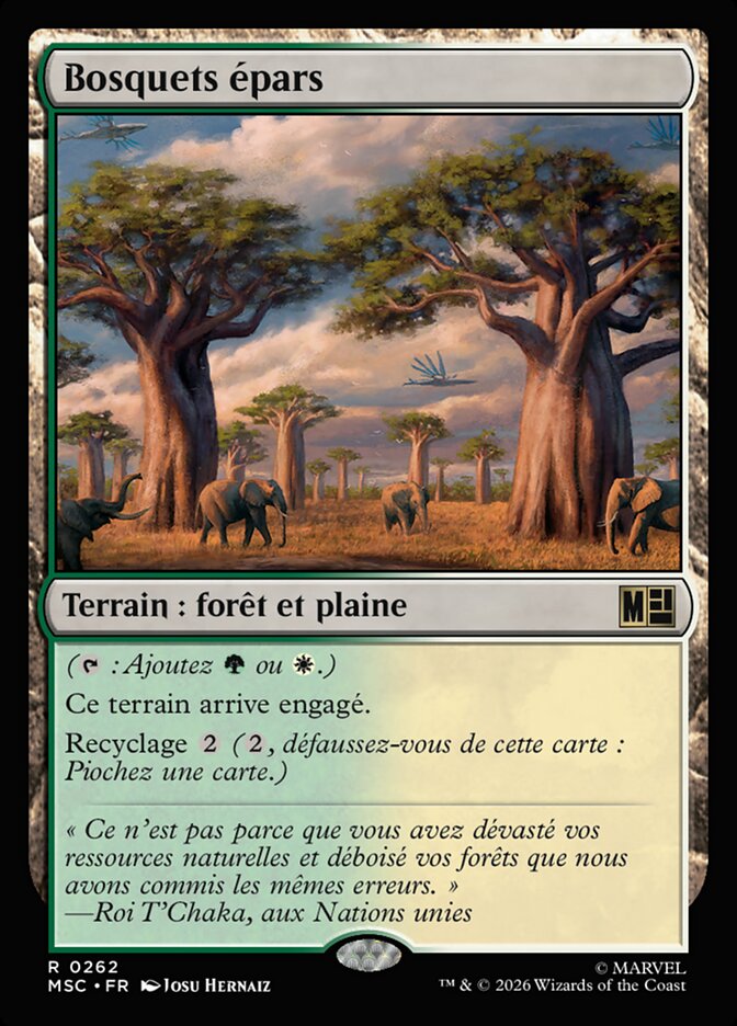 Bosquets épars