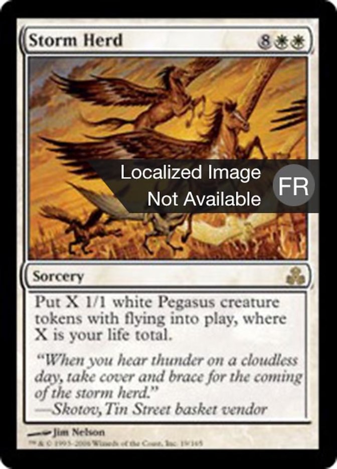 Troupeau des tempêtes