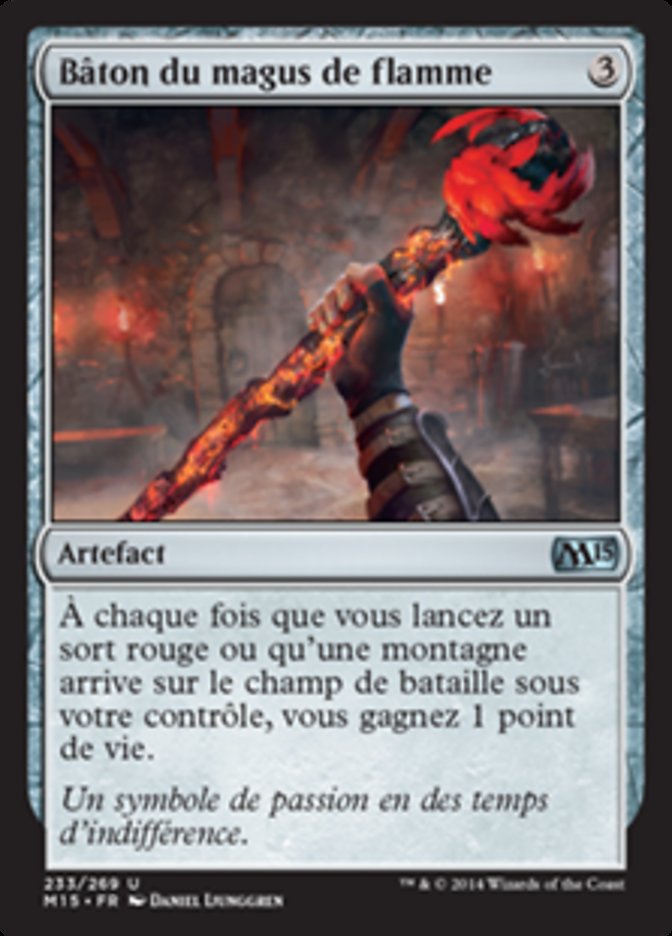 Bâton du magus de flamme
