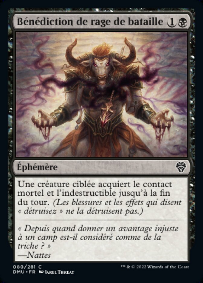 Bénédiction de rage de bataille