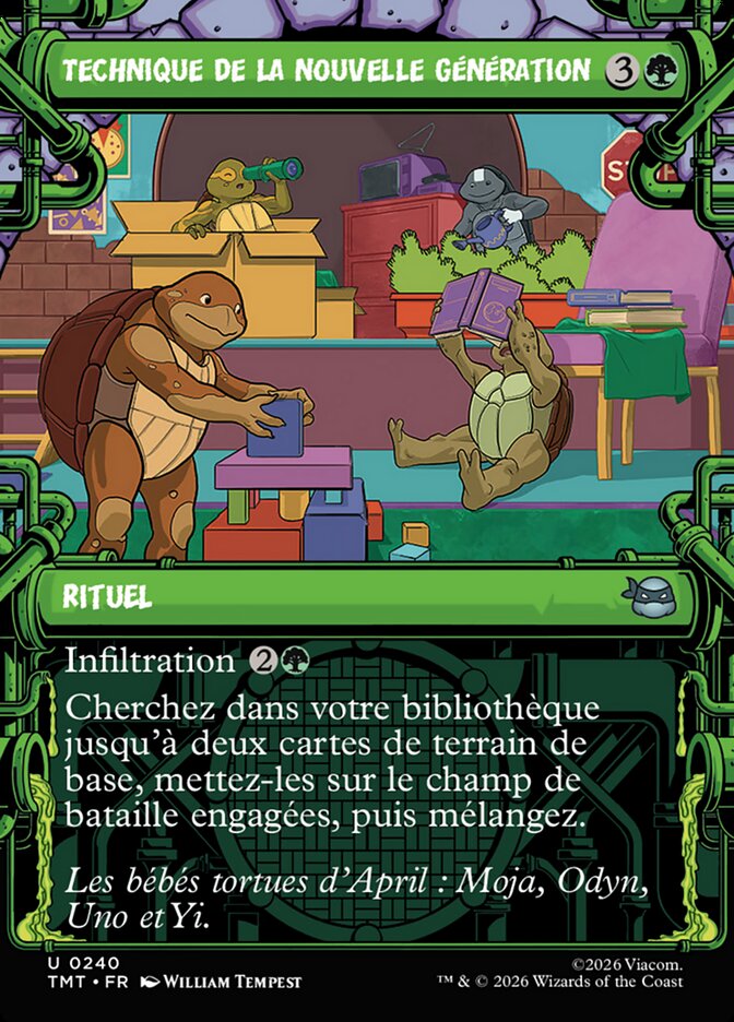 Technique de la nouvelle génération
