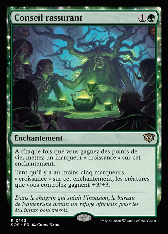 Conseil rassurant