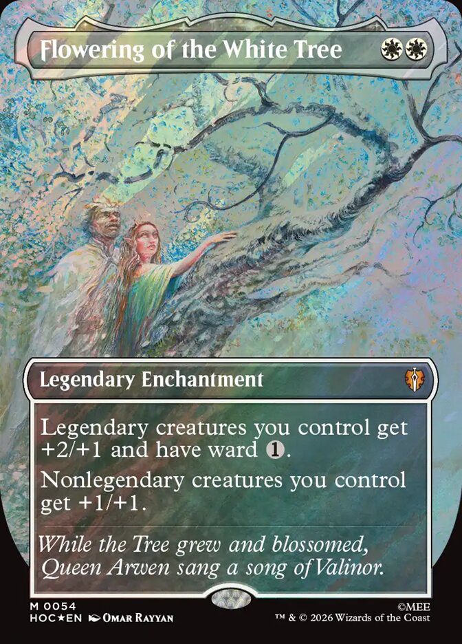 Flowering of the White Tree