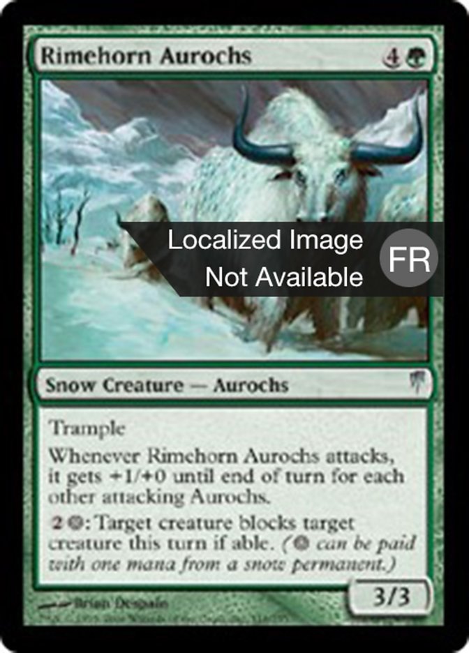 Aurochs cornegivre