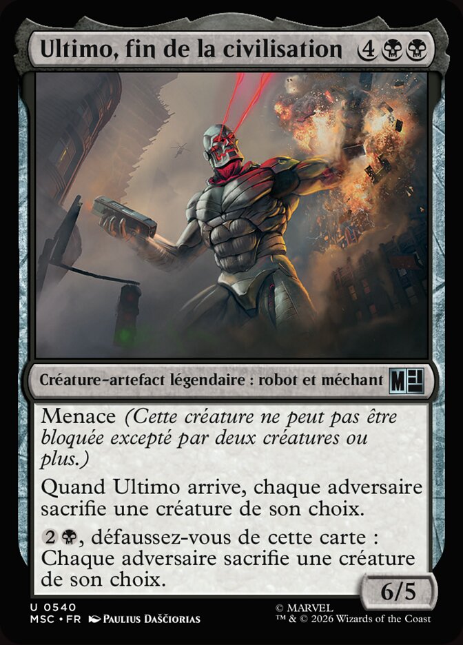 Ultimo, fin de la civilisation