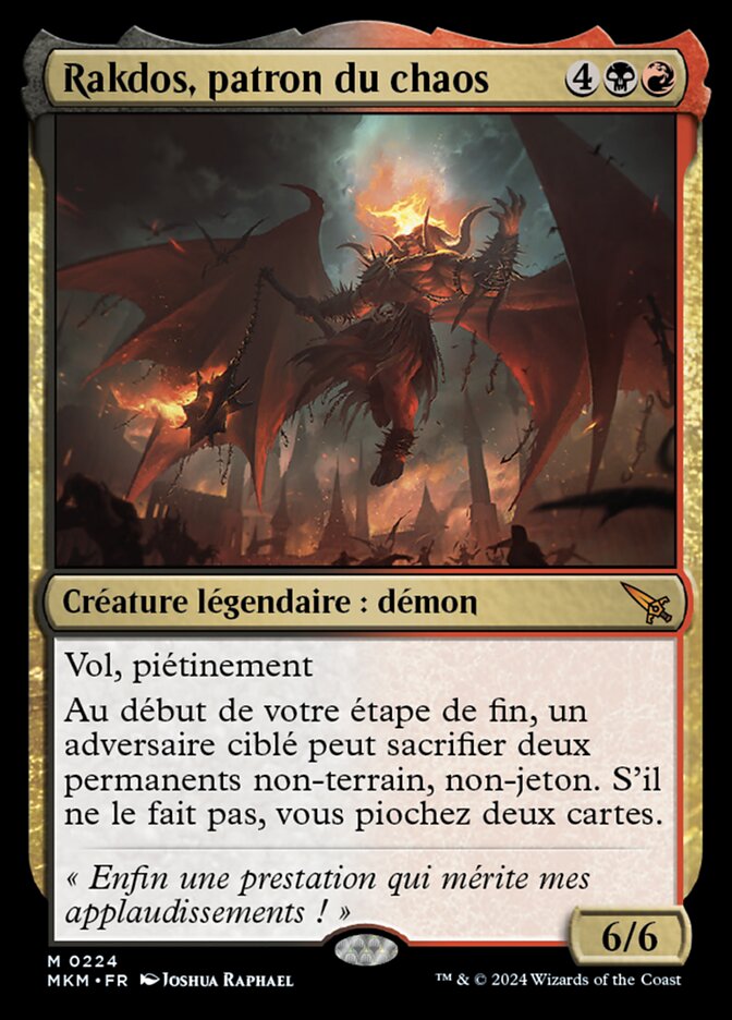 Rakdos, patron du chaos