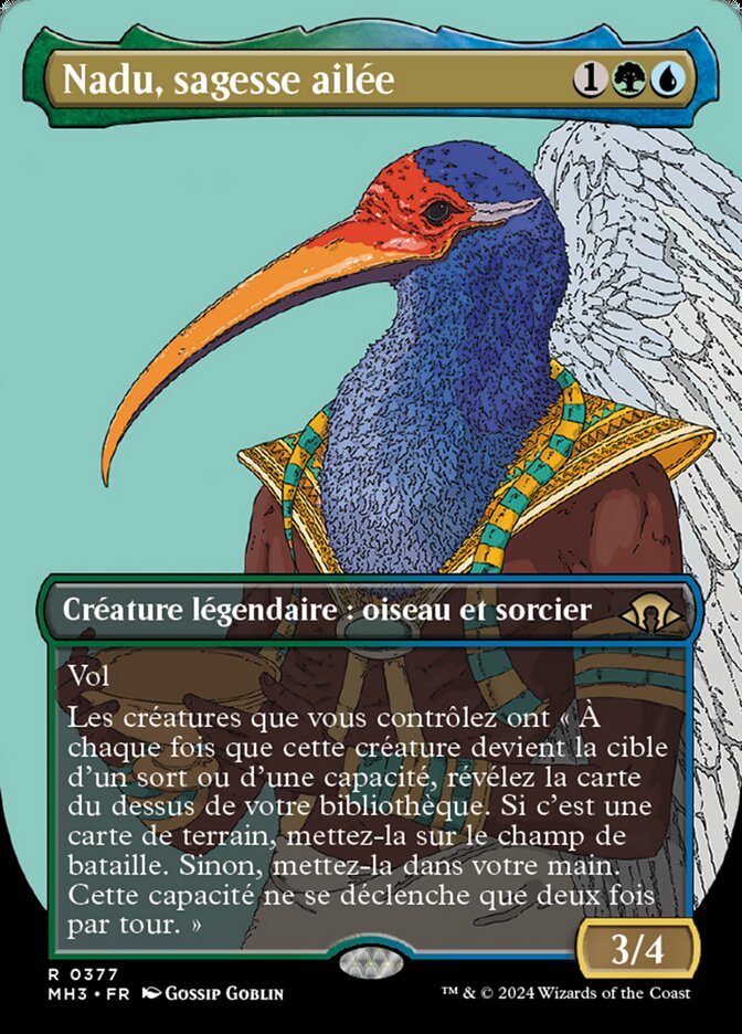 Nadu, sagesse ailée