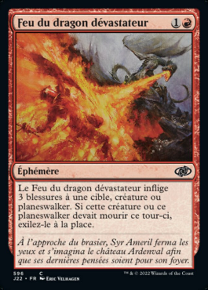 Feu du dragon dévastateur