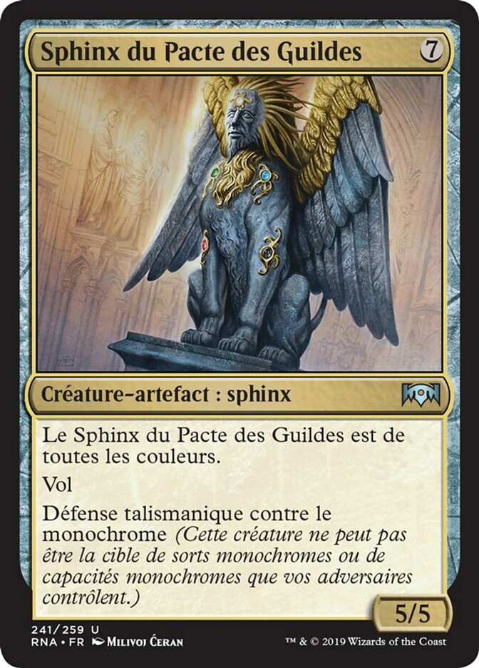 Sphinx du Pacte des Guildes