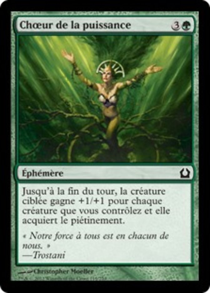 Chœur de la puissance