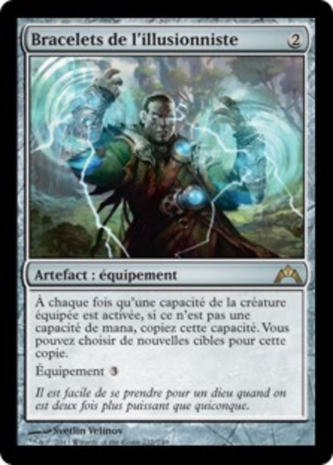 Bracelets de l'illusionniste
