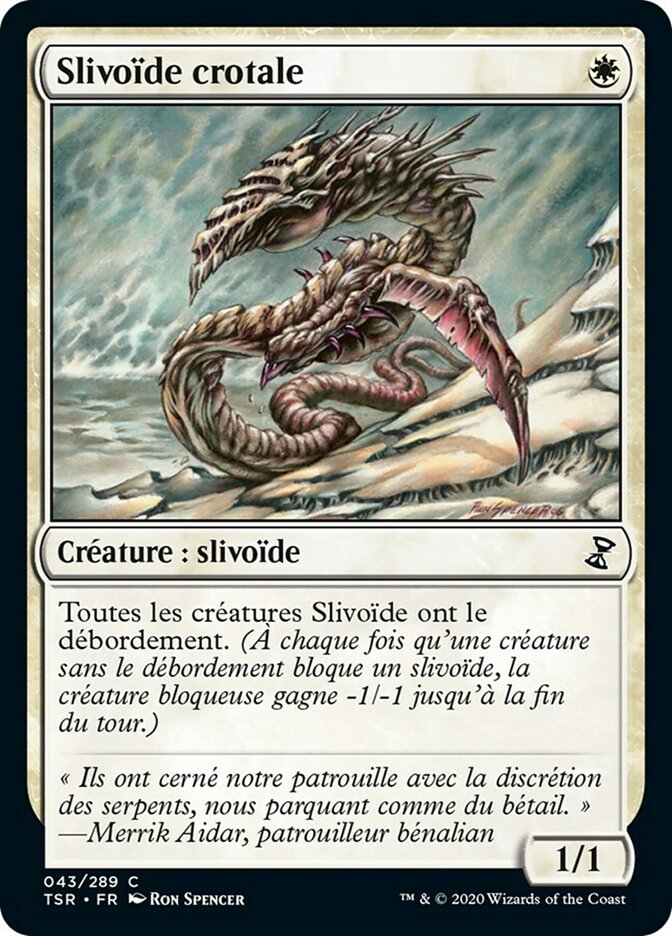 Slivoïde crotale