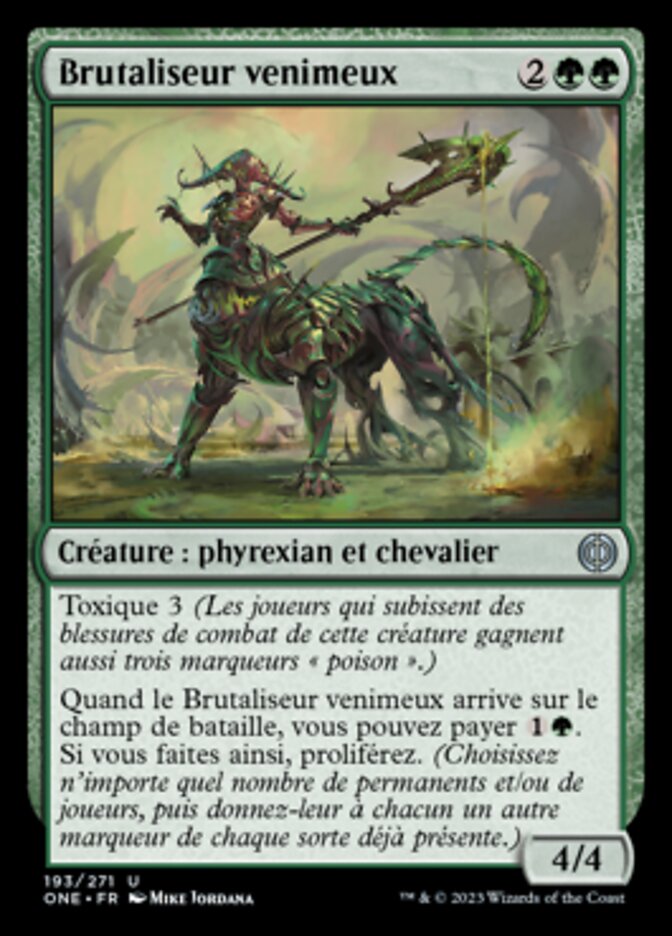 Brutaliseur venimeux