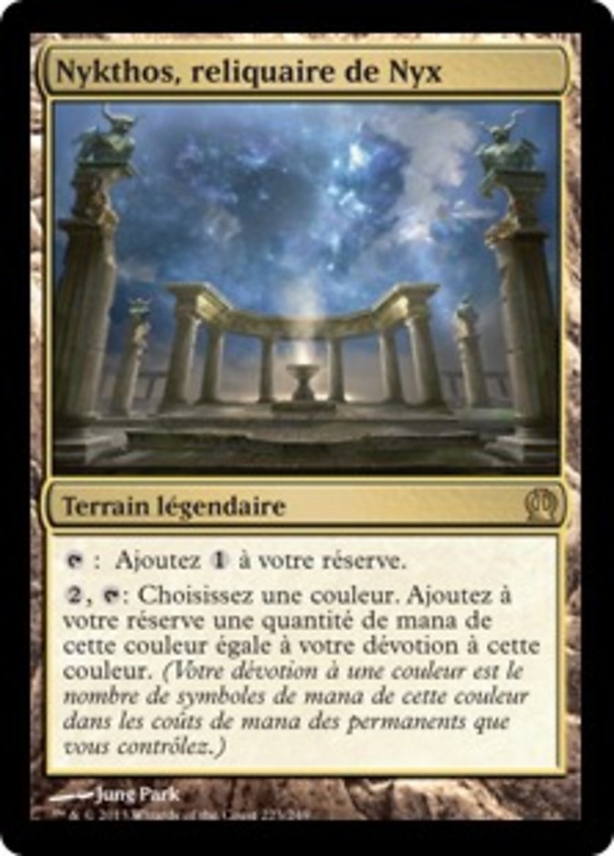 Nykthos, reliquaire de Nyx