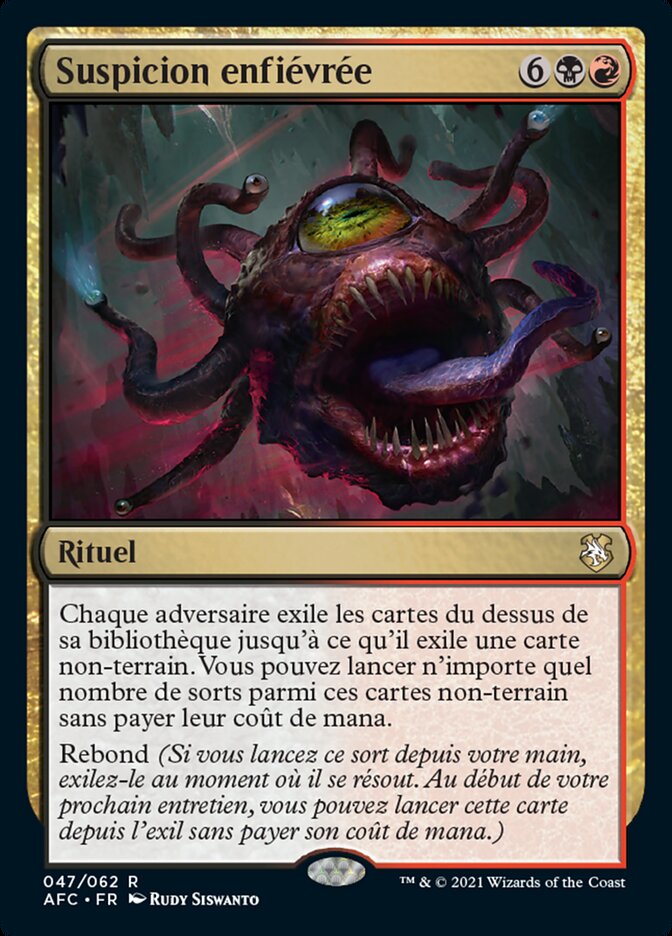 Suspicion enfiévrée