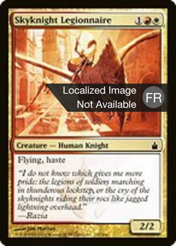 Légionnaire chevalier céleste