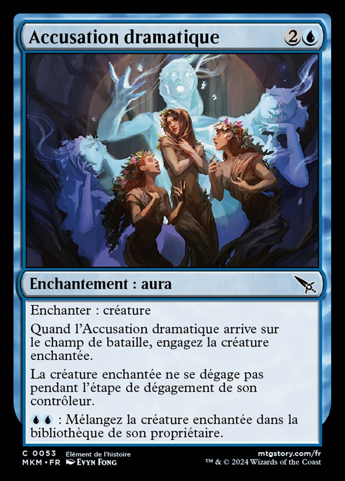 Accusation dramatique