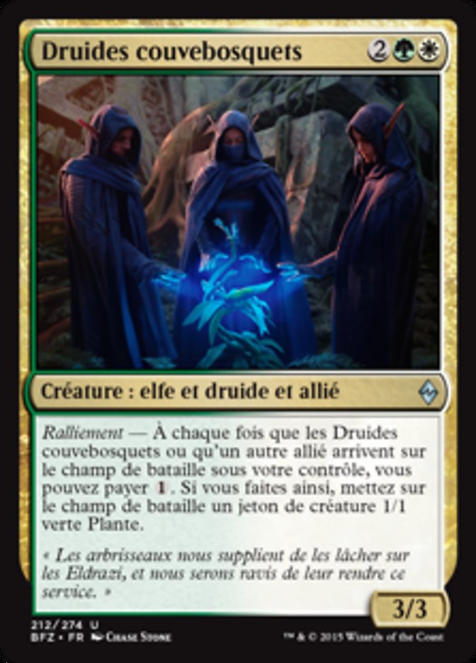 Druides couvebosquets