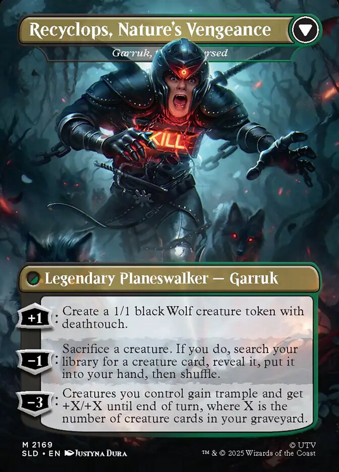 Garruk Relentless // Garruk, the Veil-Cursed