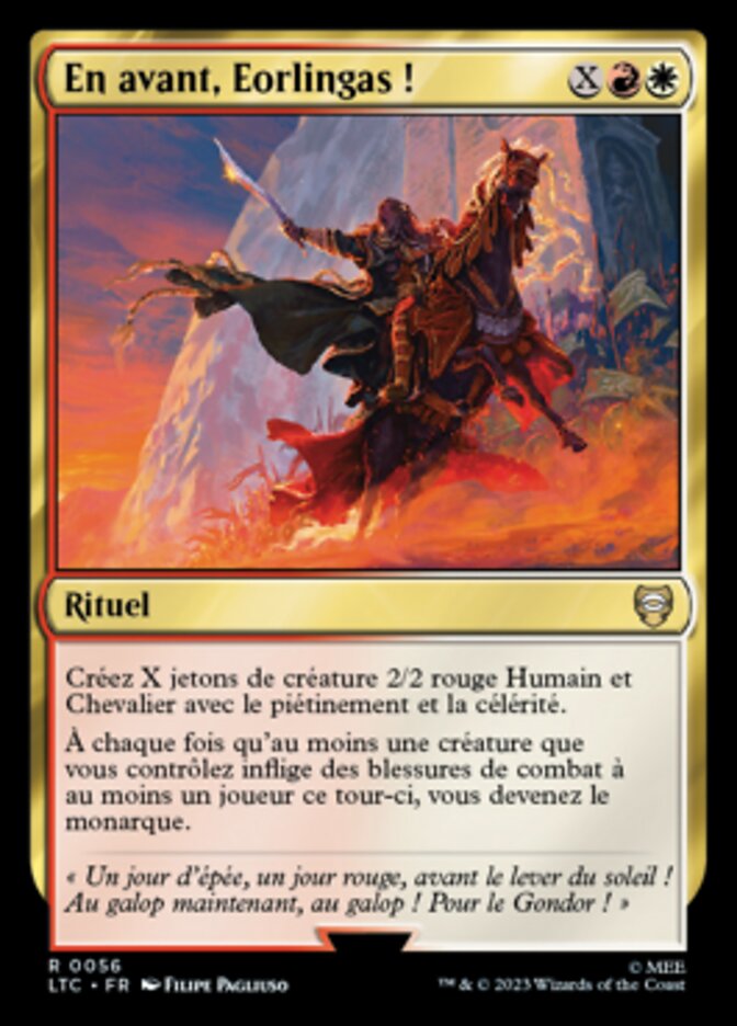 En avant, Eorlingas !