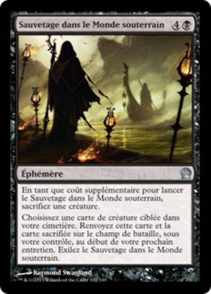 Sauvetage dans le Monde souterrain