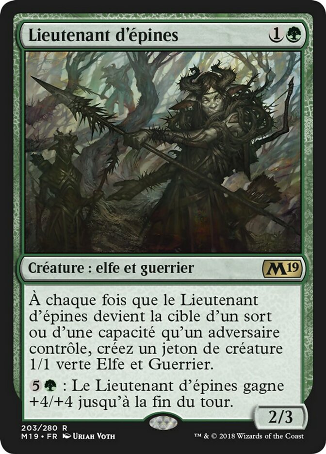 Lieutenant d'épines