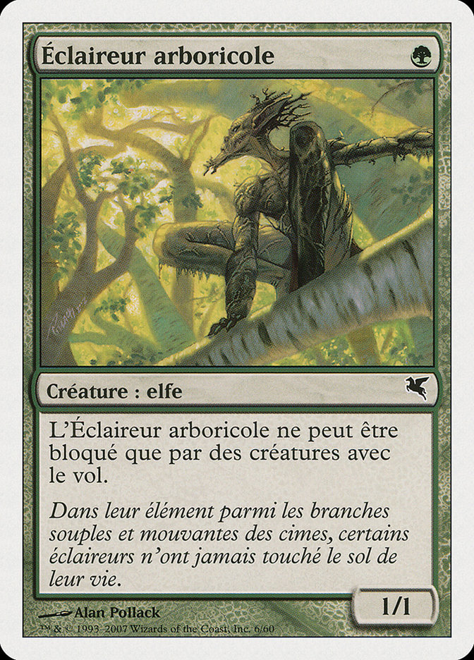Éclaireur arboricole