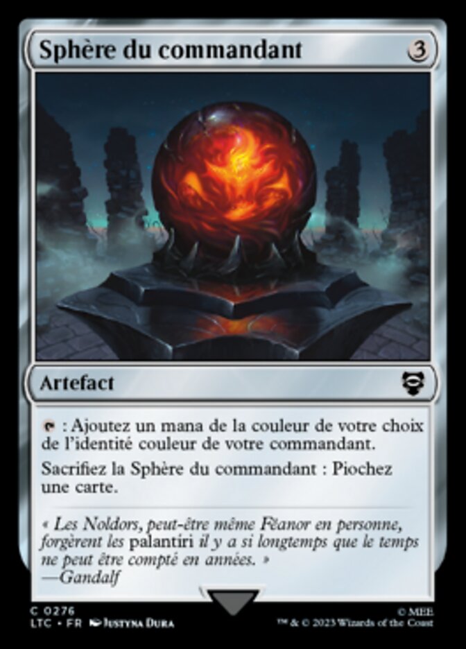 Sphère du commandant