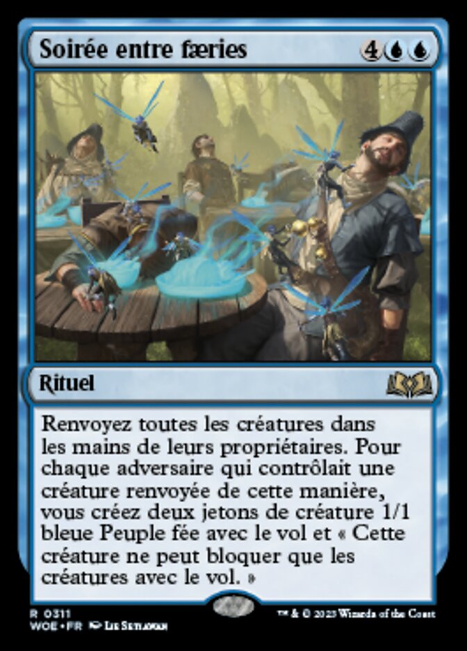 Soirée entre faeries