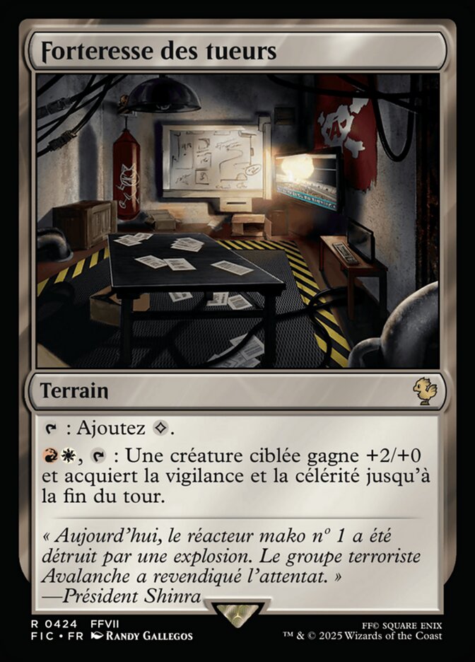 Forteresse des tueurs