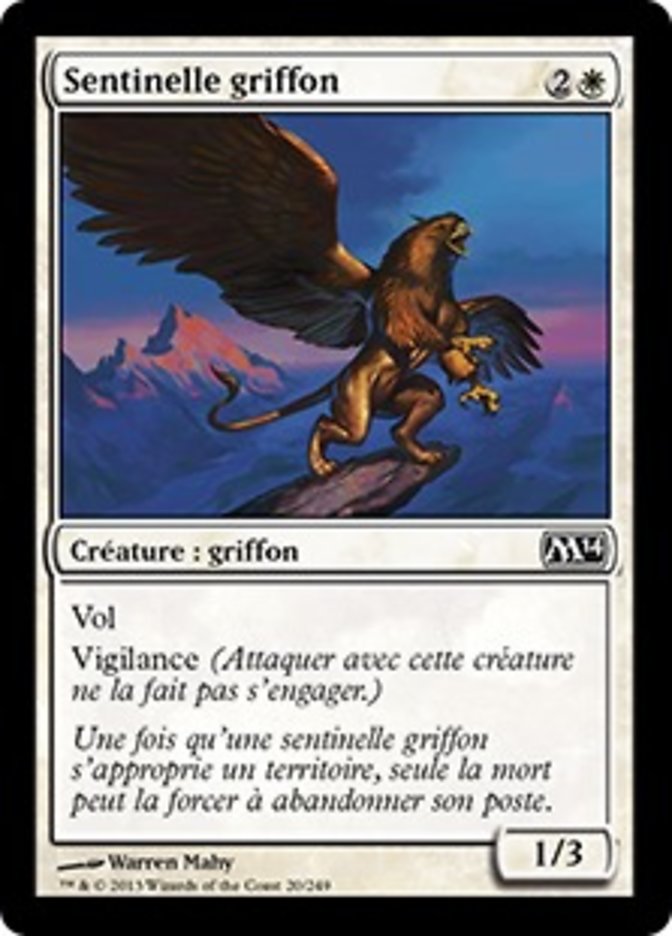 Sentinelle griffon