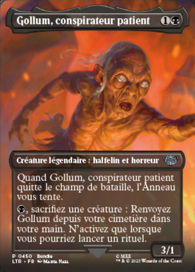 Gollum, conspirateur patient