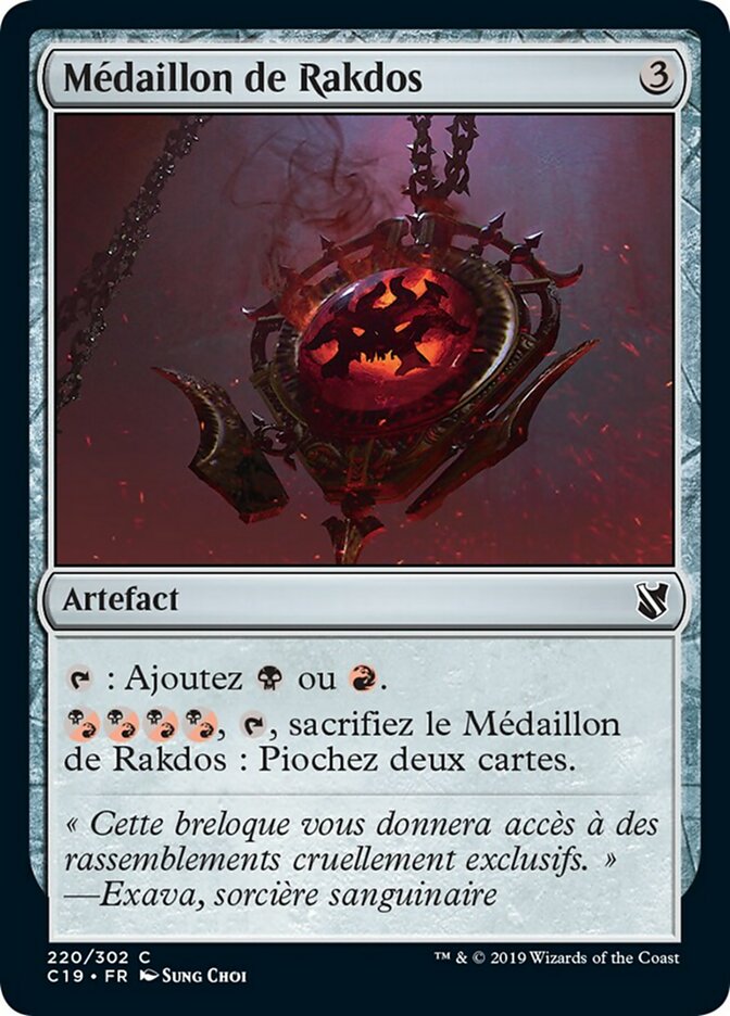 Médaillon de Rakdos