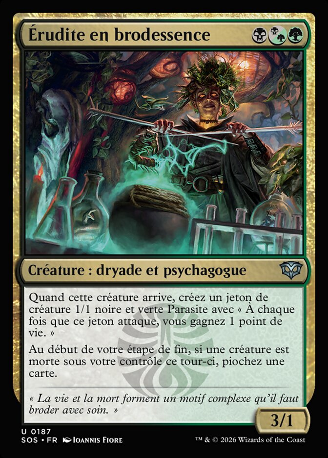 Érudite en brodessence