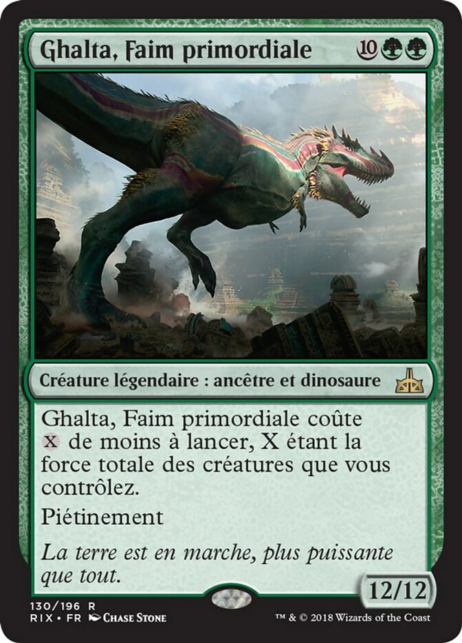 Ghalta, Faim primordiale